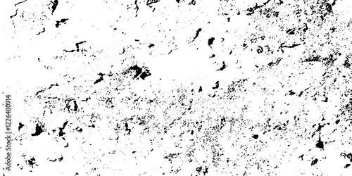 Overlay sublet vintage cracked old wall concrete damage sketch antique surface grunge urban rusty wall texture. dirty splat black spot and white background.	
