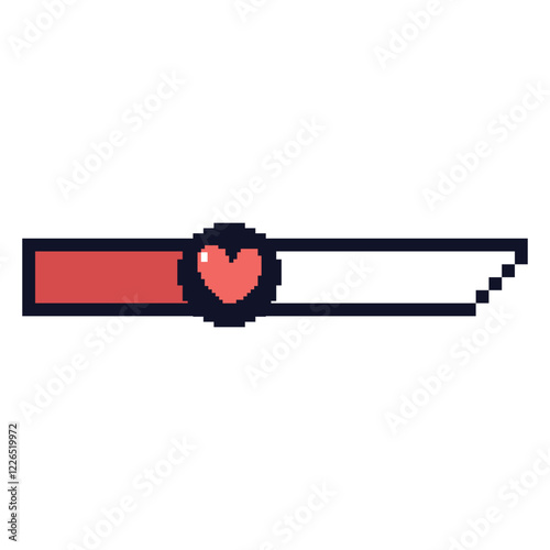 Heart Vote Slider Pixel