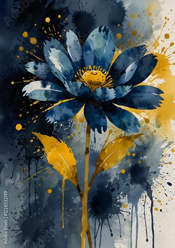 background with flowers