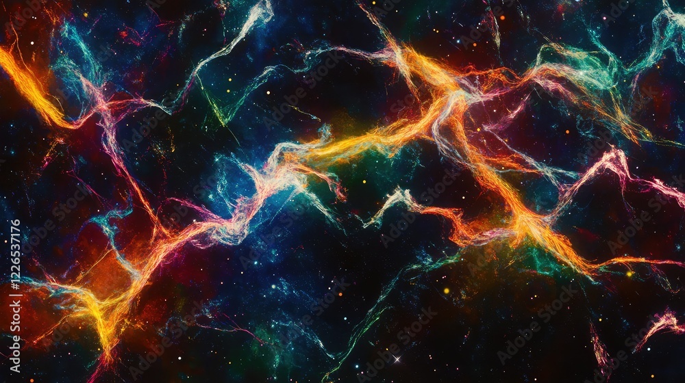 Stunning Abstract Cosmic Background with Vibrant Colors and Starry Elements Creating a Beautiful and Captivating Universe Scene for Creative Projects Stunning Abstract Cosmic Background with Vibrant Colors and Starry Elements Creating a Beautiful and Captivating Universe Scene for Creative Projects