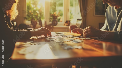 Jigsaw moments senior togetherness