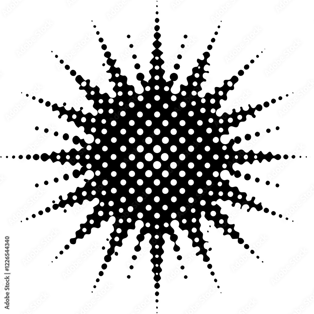 Pixelated Burst Vector Design Pixelated Burst Vector Design