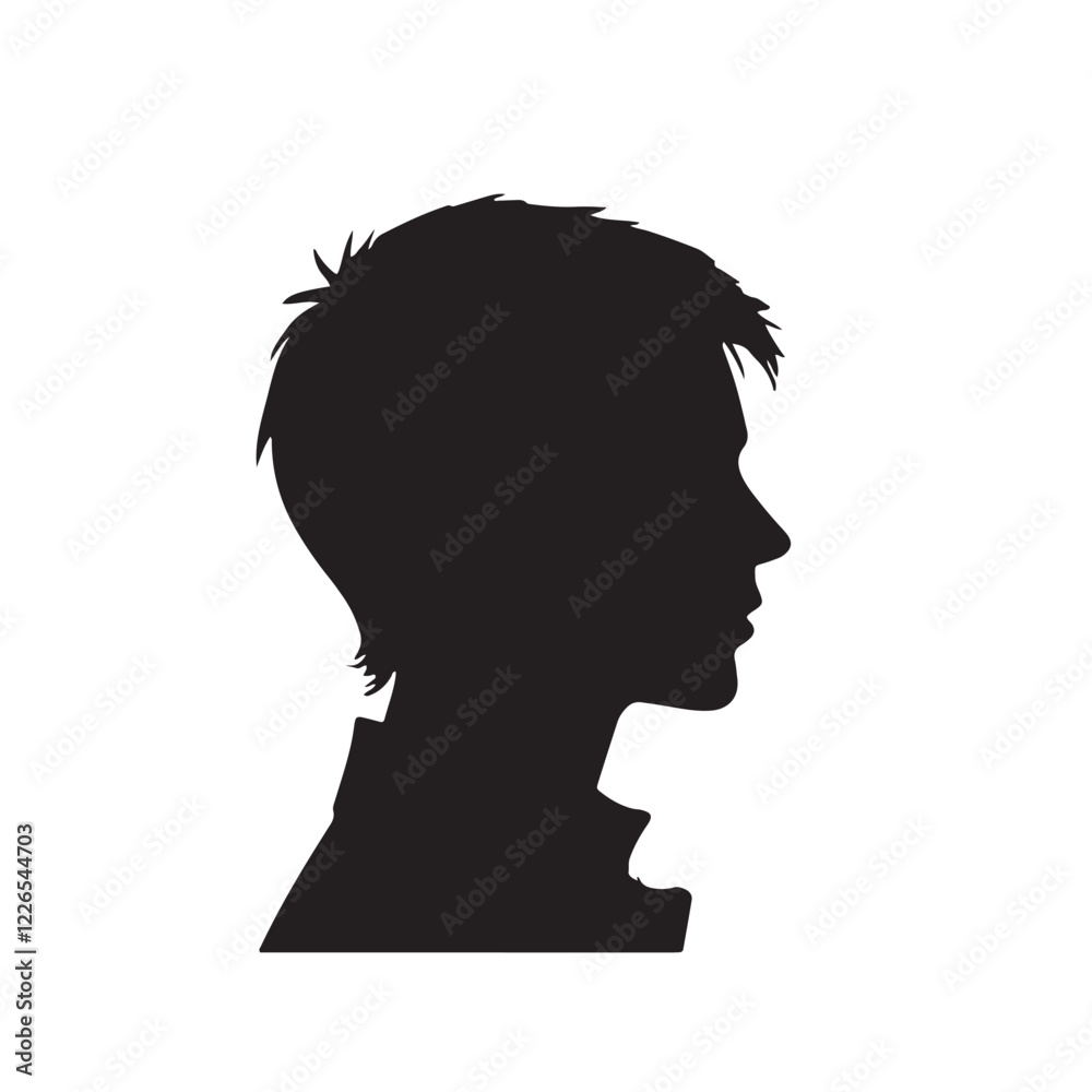 silhouette of a man with a smile, silhouette of a woman, silhouette of a man silhouette of a man with a smile, silhouette of a woman, silhouette of a man