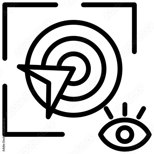 Vision Outline Icon