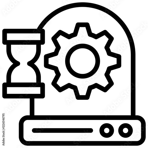 Incubation Outline Icon