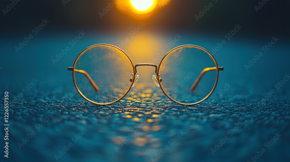 Sunset glasses road vision clarity hope Sunset glasses road vision clarity hope