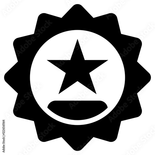 Quality Glyph Icon