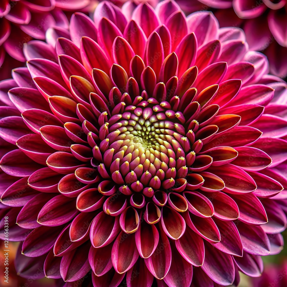 Flower’s center and petals ai generated Flower’s center and petals ai generated