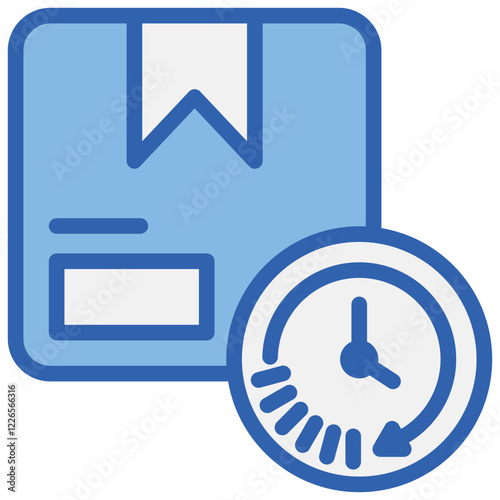 Viability Blue White Icon