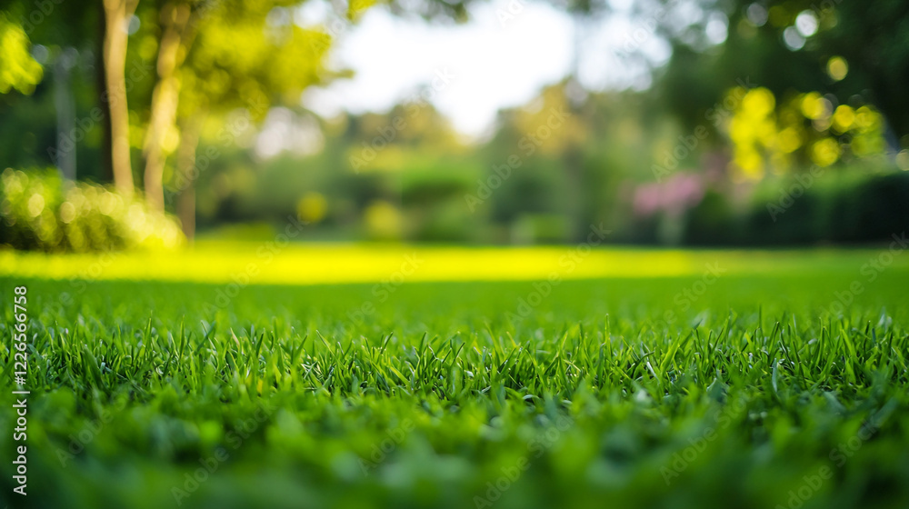 Vibrant Green Grass Meadow Summer Nature Background Lush Spring lawn park view field plant fresh Vibrant Green Grass Meadow Summer Nature Background Lush Spring lawn park view field plant fresh