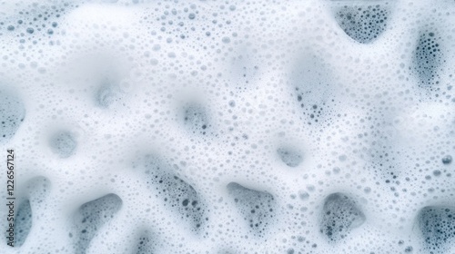 Wallpaper Mural National Bubble Bath Day Close-up texture of soap foam bubbles in light white background Torontodigital.ca