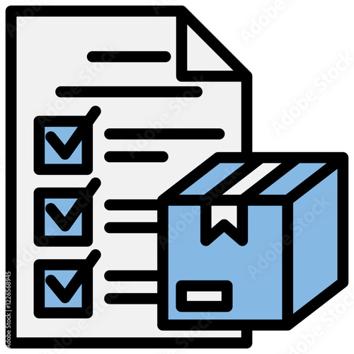 Feature Blue Black Icon