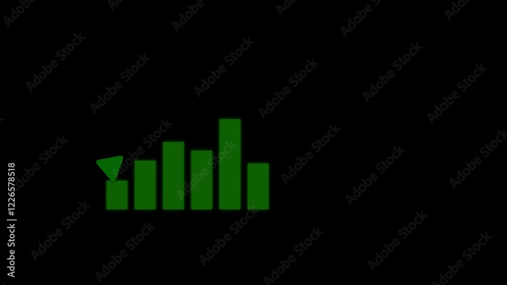 Graph With rocket Sale Symbols. Abstract business growth and graph chart icon animation. Business growth infographic animation, business graph, business graph chart icon. Graph With rocket Sale Symbols. Abstract business growth and graph chart icon animation. Business growth infographic animation, business graph, business graph chart icon.