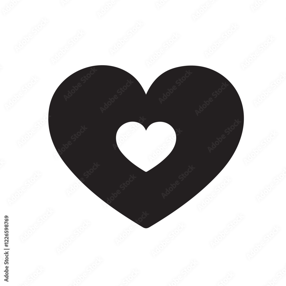 Collection of Love Heart Symbol Icons. Stock - vector eps 10 Collection of Love Heart Symbol Icons. Stock - vector eps 10