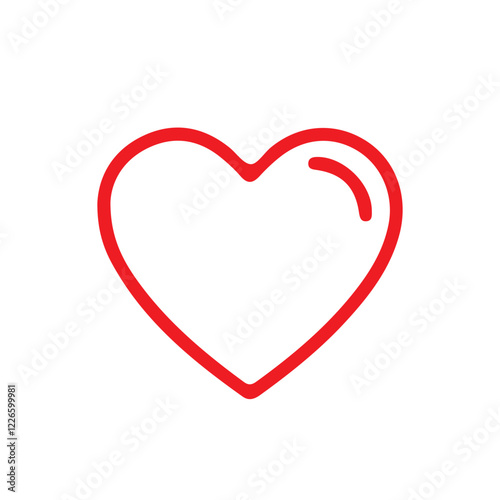 Broken Heart, love, romance or valentine's day red and black  heart. Stock - vector eps 10