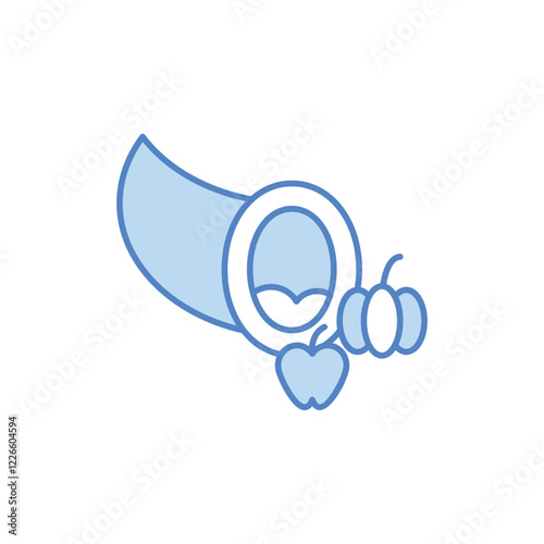 Cornucopia icon design