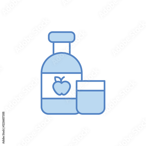 Apple cider icon design
