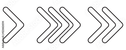 Arrow icon vector. Arrow symbol. Arrow sign for your web design.