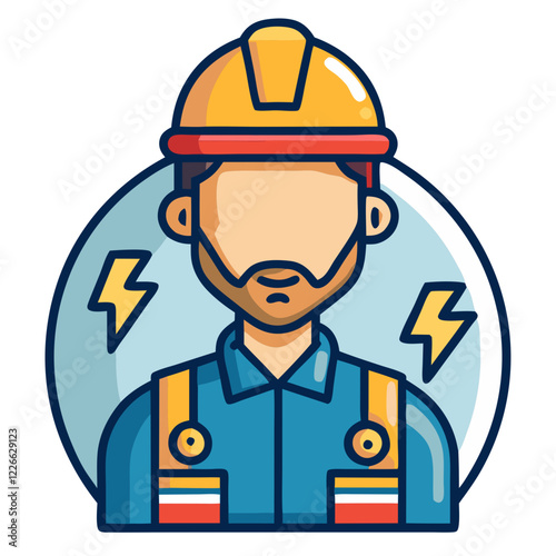 electrical engineer icon design