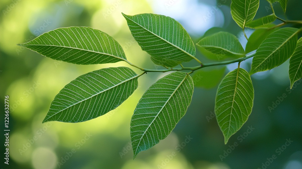 Vibrant Green Leaves Branch Nature Photography Spring Fresh Lush Foliage Sunlight Outdoor eco tree Vibrant Green Leaves Branch Nature Photography Spring Fresh Lush Foliage Sunlight Outdoor eco tree