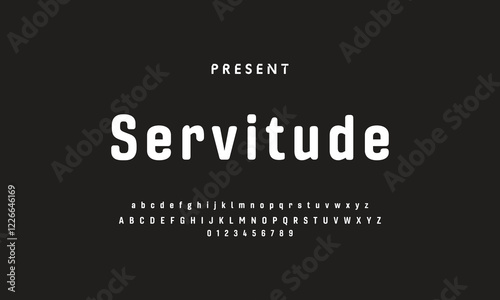 Future font creative modern alphabet fonts. Typography bold regular. vector illustrator
