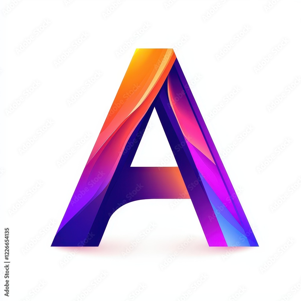 Letter A logo designs, creative abstract letter A icons, isolated on white background Letter A logo designs, creative abstract letter A icons, isolated on white background