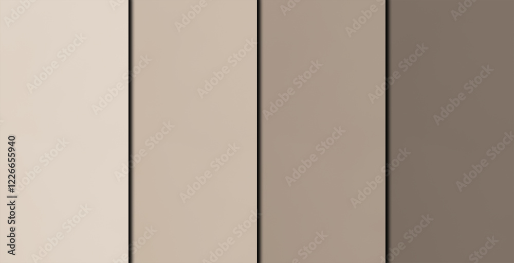 Different shades of brown backgrounds. Skin tone makeup samples. Different shades of brown backgrounds. Skin tone makeup samples.