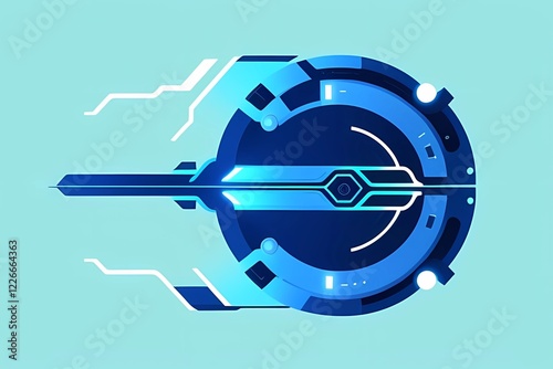 futuristic techno wallpaper