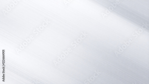 The smooth and shiny brushed silver metal surface gives a modern and elegant impression.