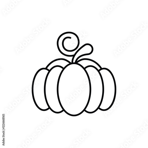 Pumpkin icon design