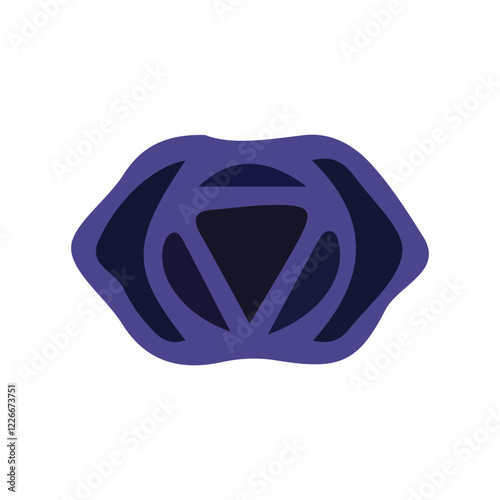 Mandala icon design for social media photo