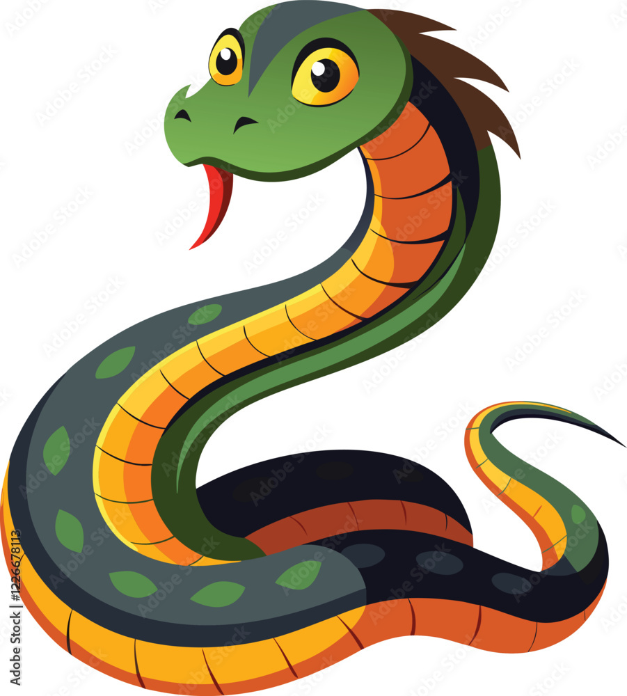 Fototapeta premium snake vector