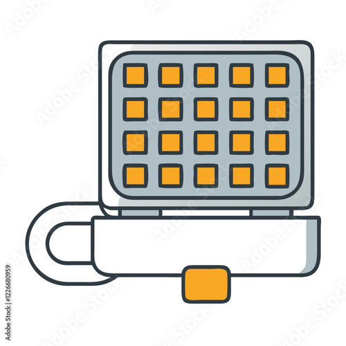 Waffle Maker icon in modern design