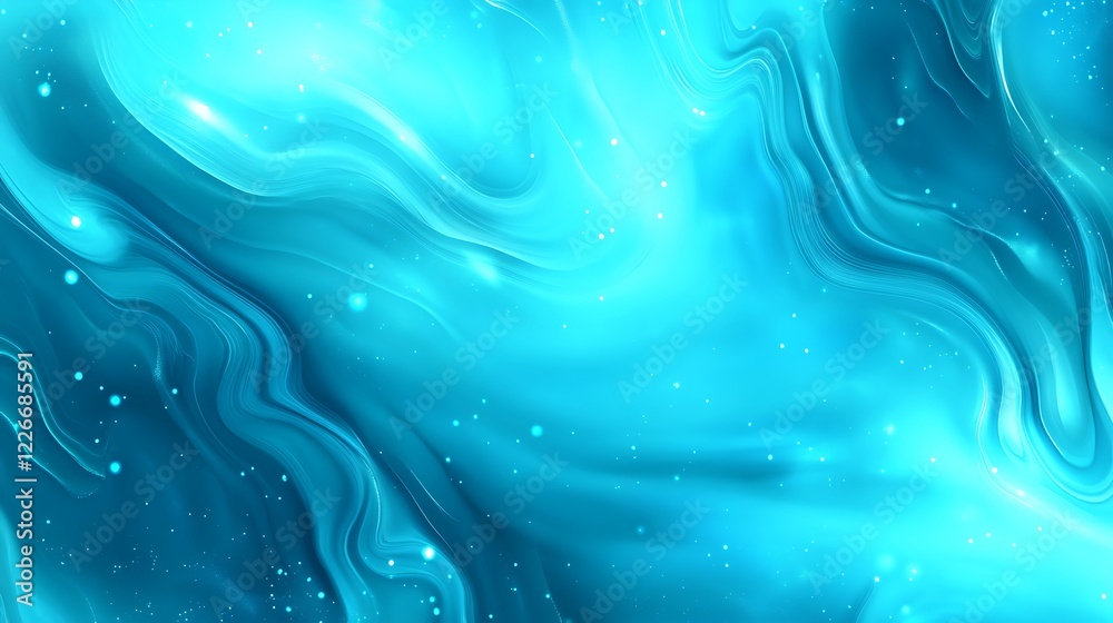 Abstract Blue Swirling Liquid Texture Background Abstract Blue Swirling Liquid Texture Background