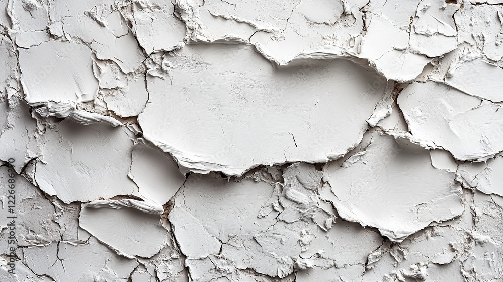 Fototapeta premium A neutral, blank, low-contrast white textured background with roughness and irregularities is perfect for your concept or product.