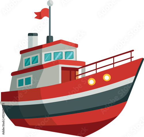 boat vector