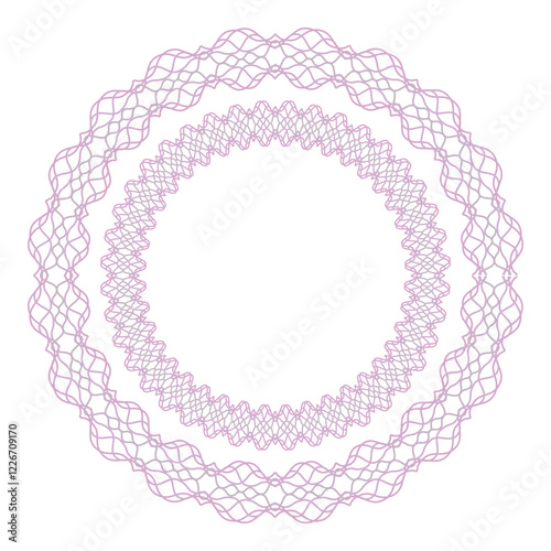 Watermark guilloche element...