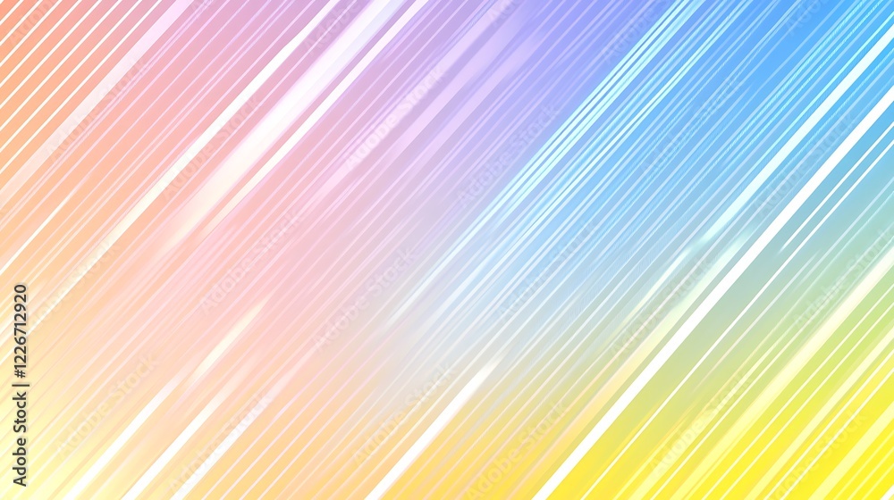 Obraz premium Abstract Pastel Diagonal Lines Background Design
