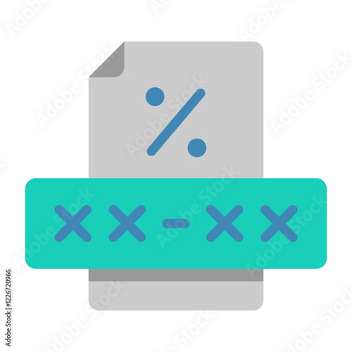 Tax Identification Number Icon