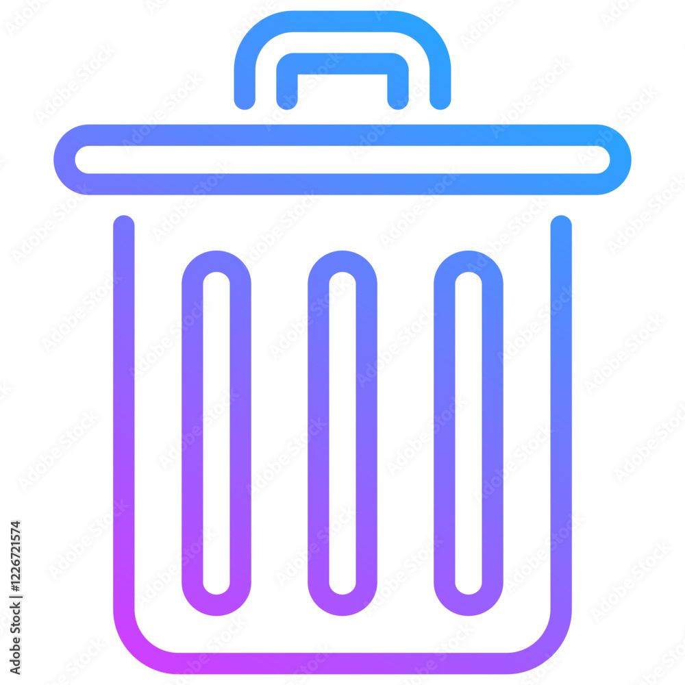 Data and Network Vector Simple Gradient Icon Data and Network Vector Simple Gradient Icon