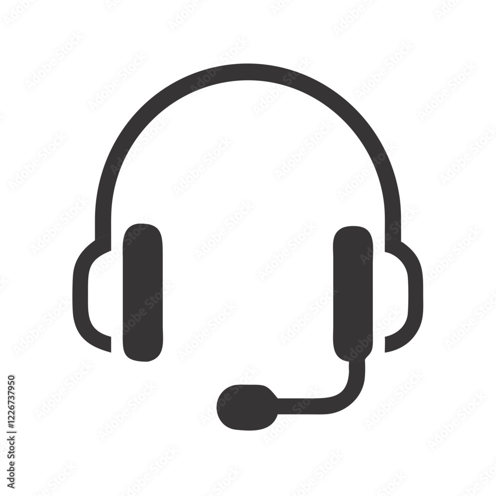 headset icon design headset icon design