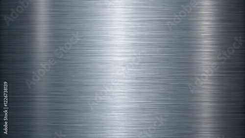 High-Quality Brushed Metal Texture Background