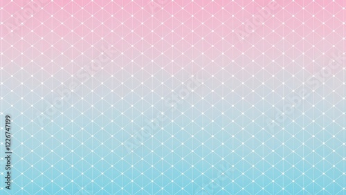 Delicate Geometric Pattern in Pastel Colors