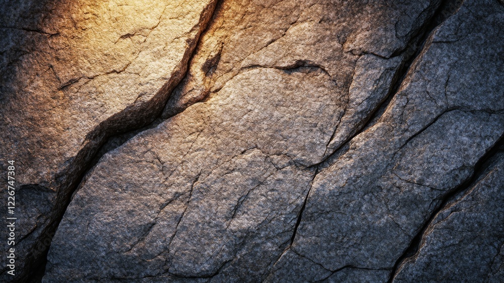 Extreme Close-Up of a Rough Stone Surface Extreme Close-Up of a Rough Stone Surface
