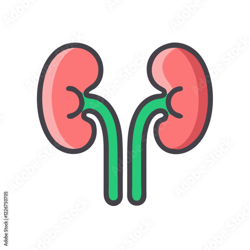 kidneys icon design