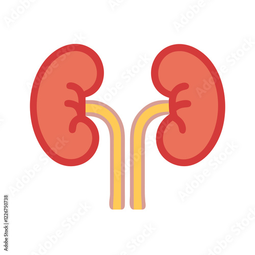 kidneys icon design