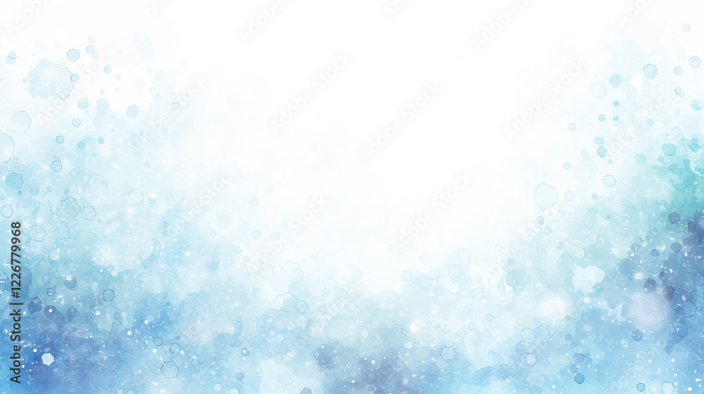 watercolor blue and white gradient, abstract winter background, light cold copy space design blank greeting form watercolor blue and white gradient, abstract winter background, light cold copy space design blank greeting form