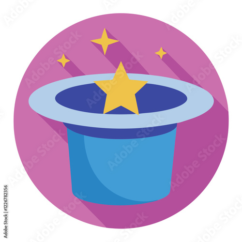 magic hat icon design