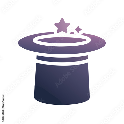 magic hat icon design