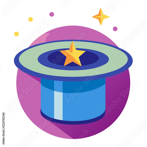 magic hat icon design